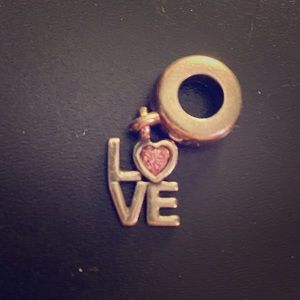 Pandora love dangle charm